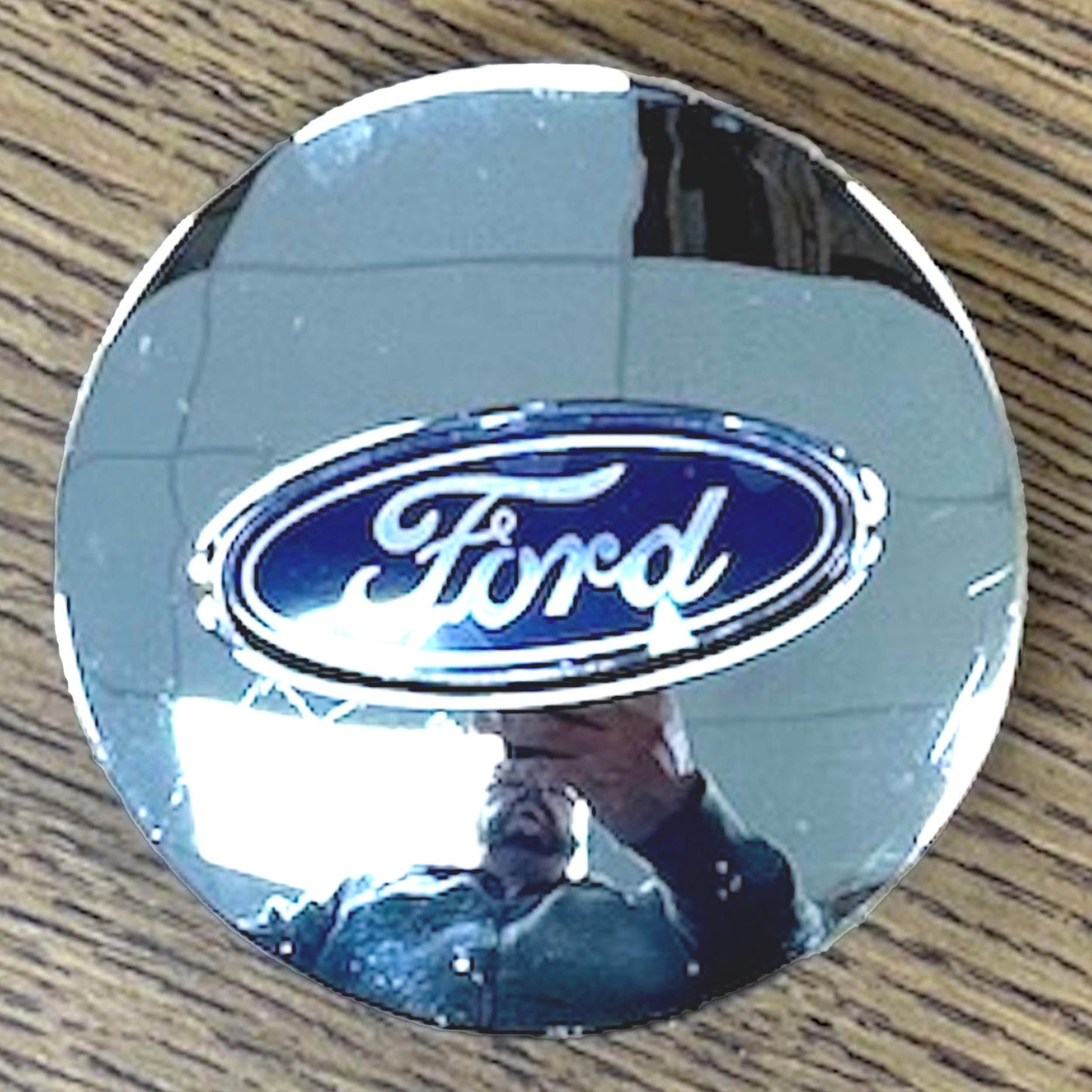 2 9/16" Ford Edge, Escape, Explorer Fusion Chrome Center Cap #5L241A096AA x1