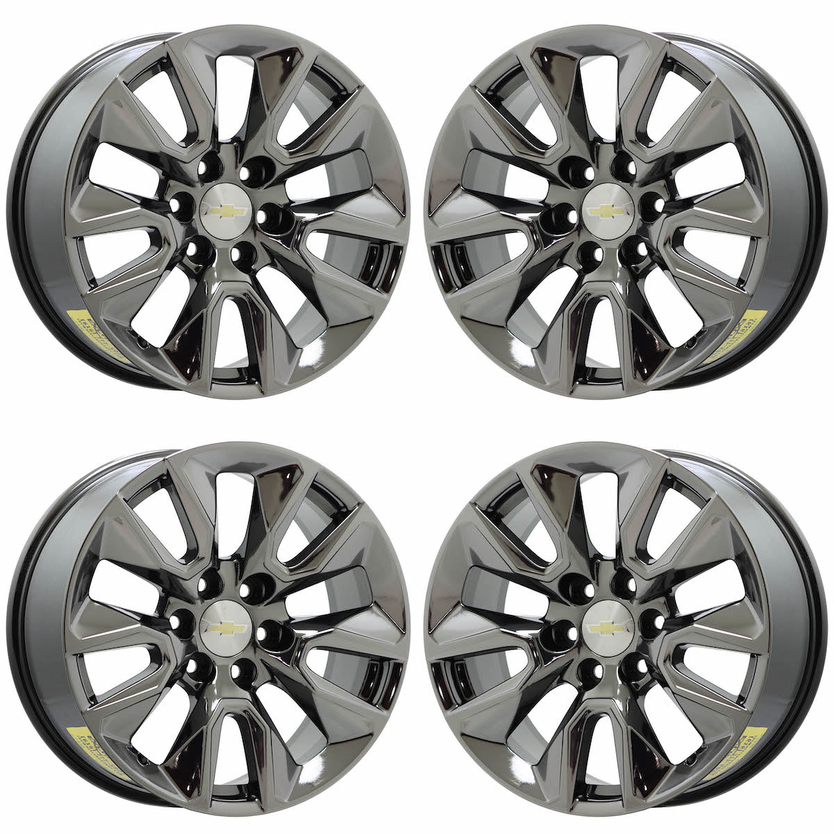 20" GMC Silverado Suburban Tahoe Hyper Chrome wheels rims OEM set 5916