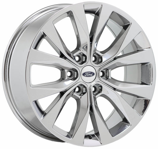 20" Ford F150 Truck Bright Chrome wheel rim Factory OEM single 10003 EXCHANGE