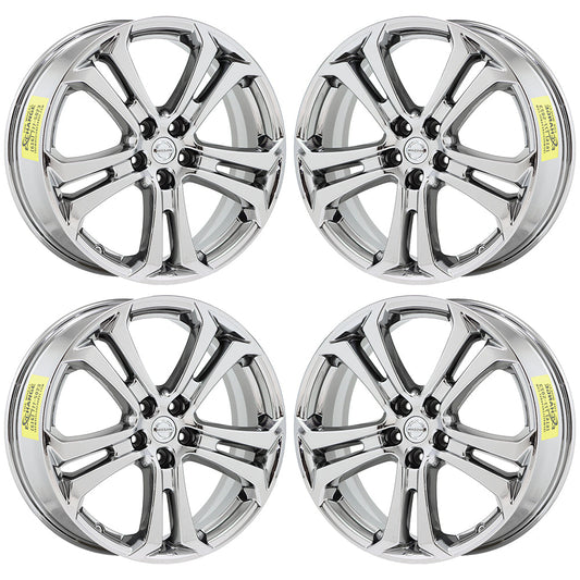 20" Nissan Murano Chrome wheels rims Factory OEM set 62731 EXCHANGE