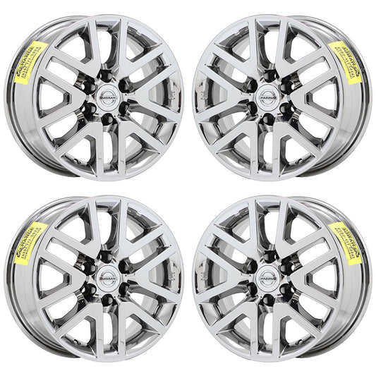 16" Nissan Frontier Xterra Bright Chrome wheels rims Factory OEM 62611 EXCHANGE