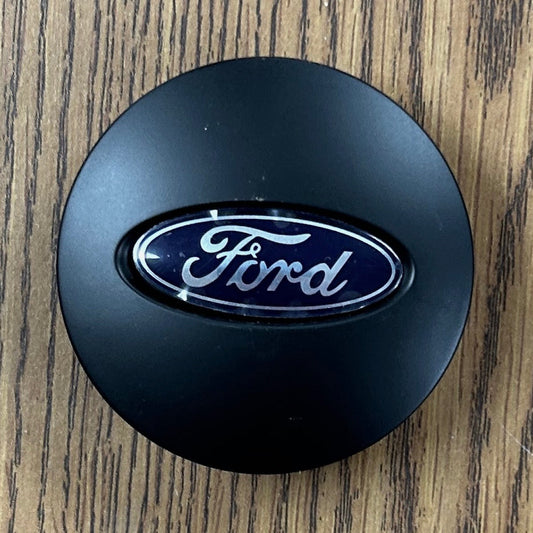 2 9/16" Ford Edge, Escape Explorer Fusion Satin Black Center Cap 5L241A096AA x1