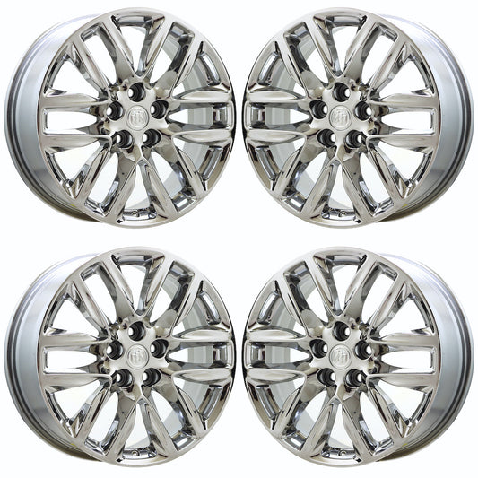 19" Buick Envision Bright Chrome wheels rims Factory OEM set 4152 EXCHANGE