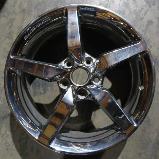 18" Chevrolet Corvette Chrome wheel rim Factory OEM single 5632