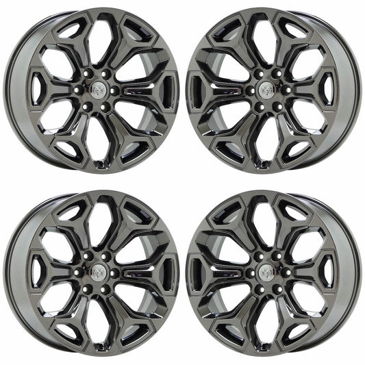 22" Dodge Ram 1500 Truck PVD Hyper Chrome wheels rims Factory OEM 2685 2727