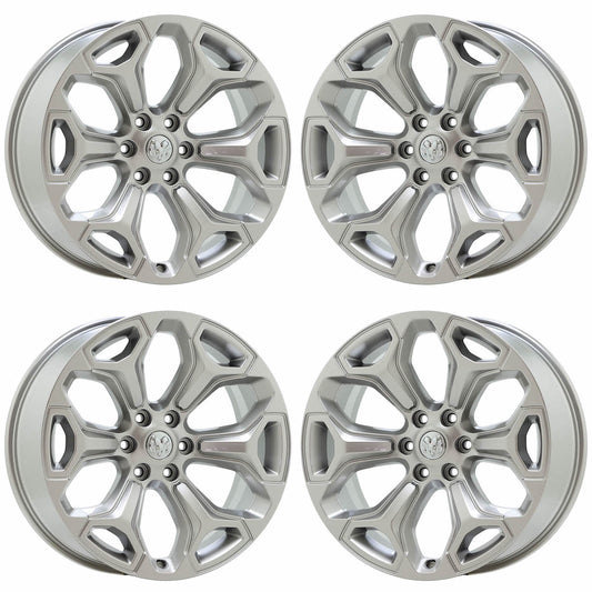 22" Dodge Ram 1500 Truck Satin Chrome wheels rims Factory OEM 2685 2727