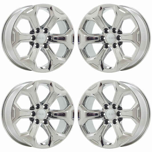 20" GMC Sierra Yukon 1500 Truck Bright Chrome wheels rims OEM set 4 at4 EXCHANGE